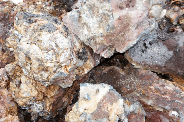 Lava Boulders on pallet