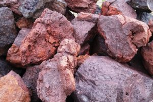 Red Lava Boulder